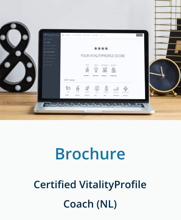 Brochure voor Certified VitalityProfile Coach
